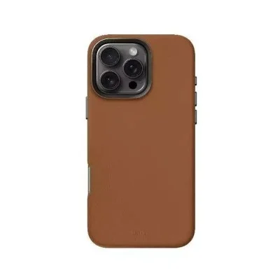 Cover Iphone 16 Pro Hybrid Magclick Magclick Charging Lyden Uniq - Brown